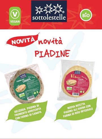 Piadina Integrale Biologica di Sottolestelle 